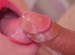 Melhor boquete de close up, creampie oral 9 minutos